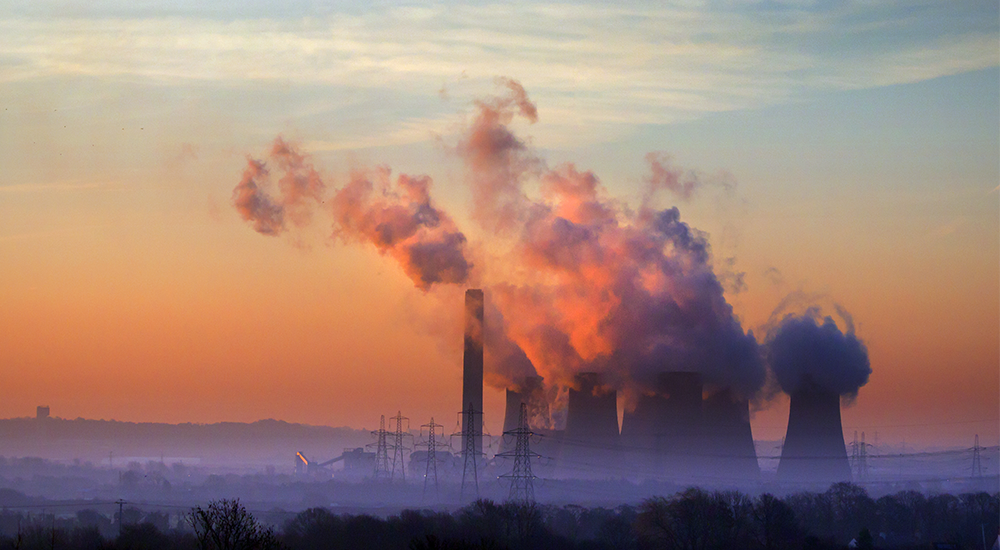 landscape of power plants